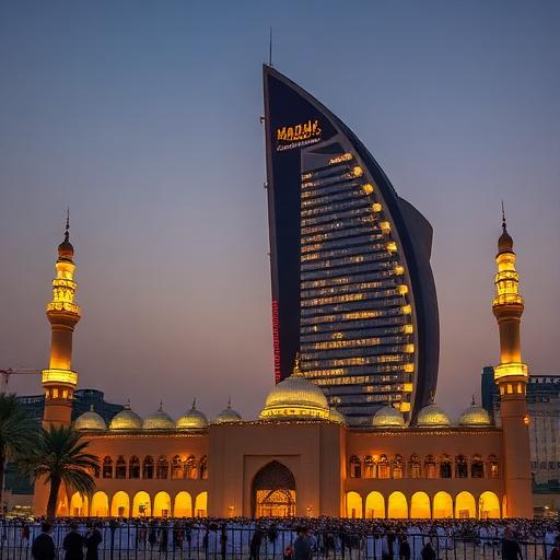 Pullman ZamZam Madinah hotel exterior